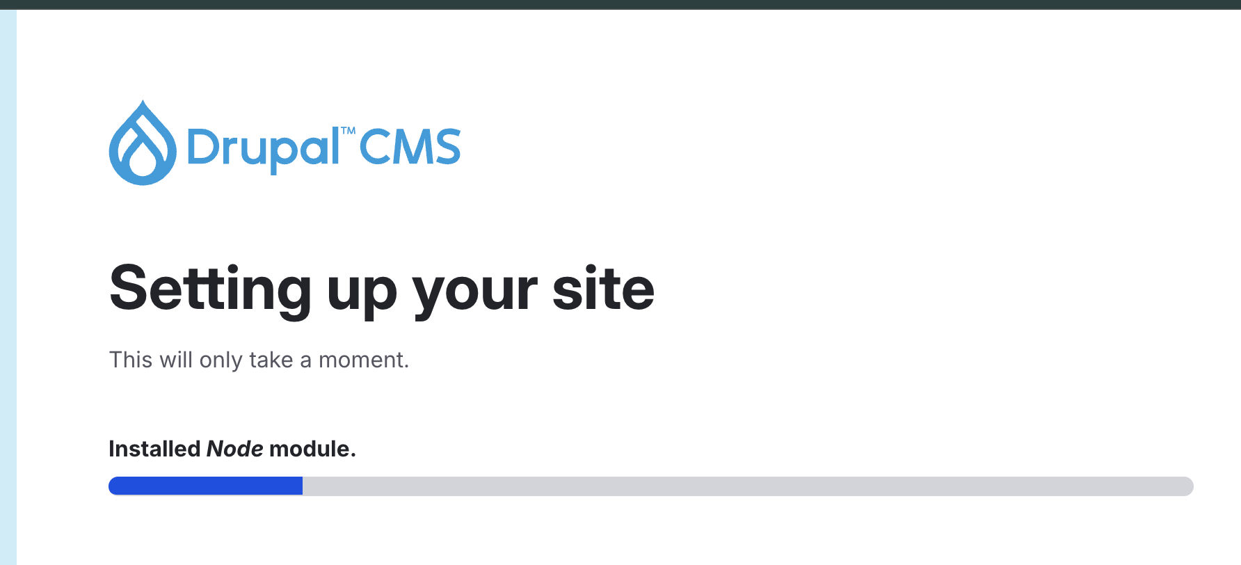 Drupal site final set up