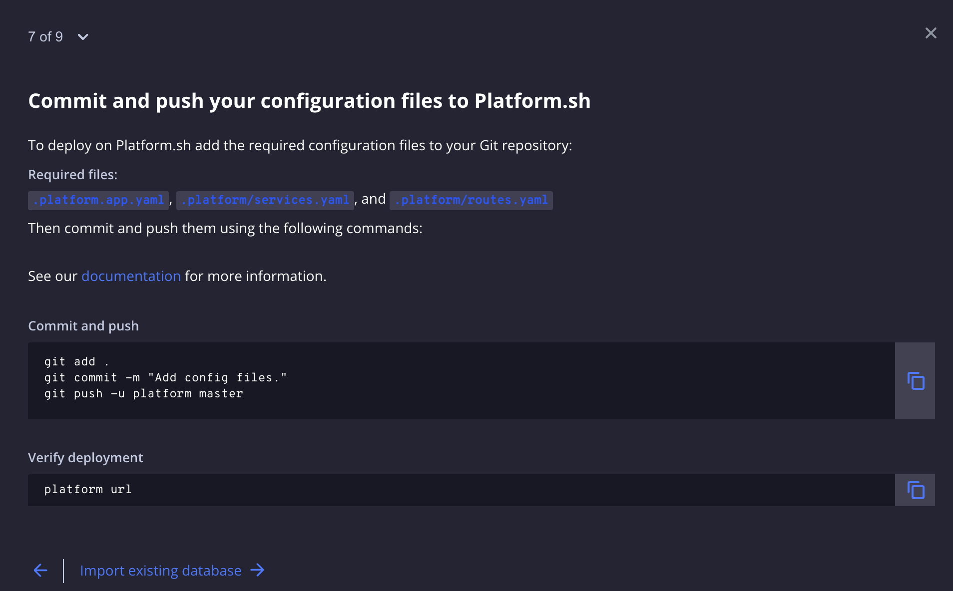 Platform.sh: Pushing to repos