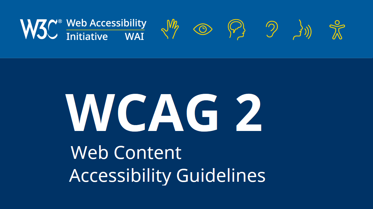 WCAG Accessibility Standards Initiative