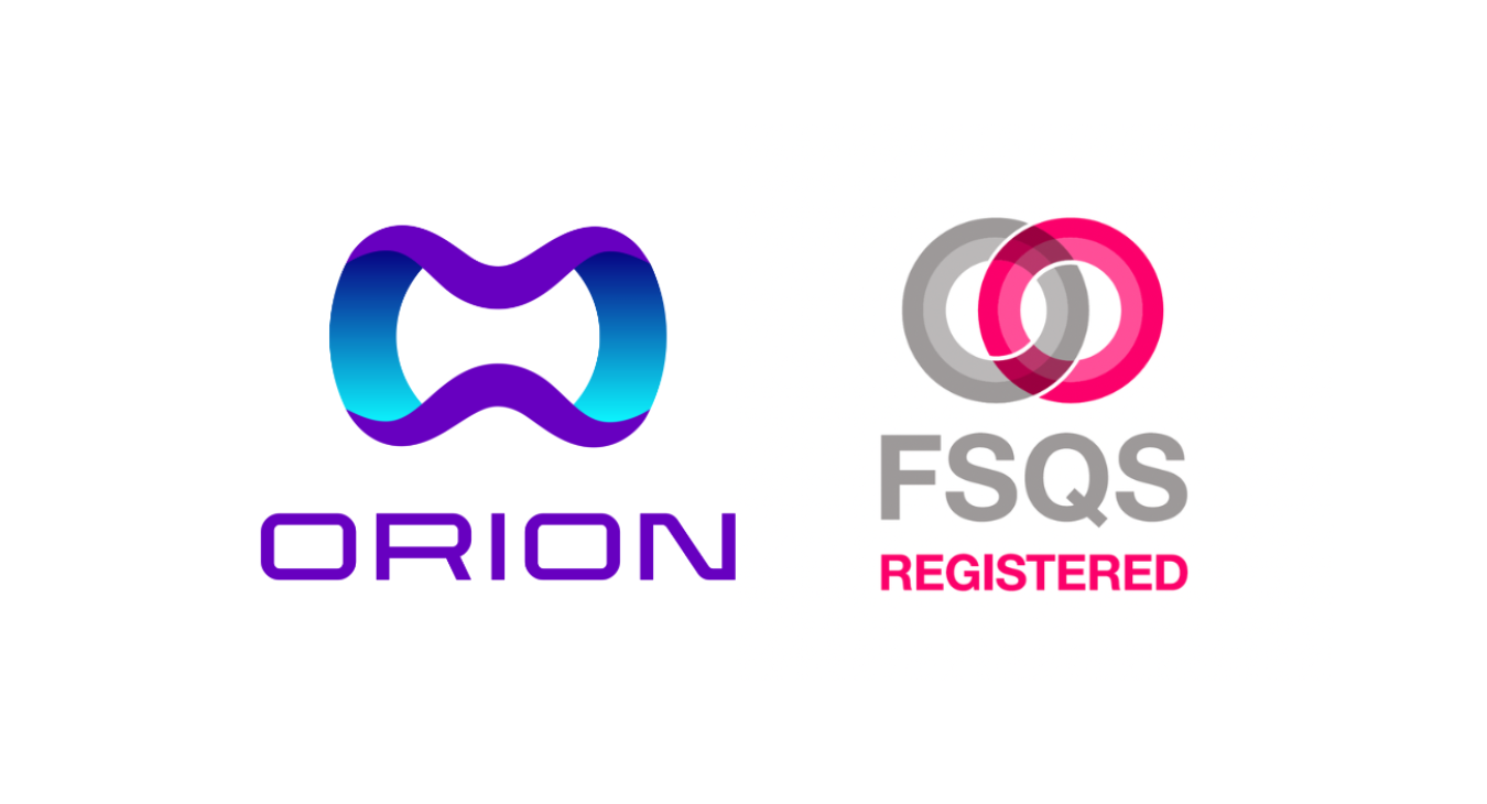 ORION WEB is FSQS-registered - September 2026